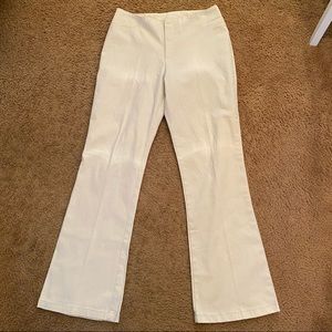 SOLD Paris Blues White Boot Cut Jeans